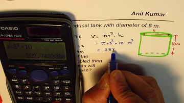 How does the volume of a cylinder change when its diameter is quadrupled the volume is times greater than the original volume?