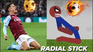 8+ min KILLER FOOTBALL vs Stickman  | Stickman Dismounting funny and epic moments | Best Falls #134