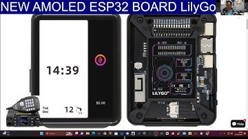 NEW AMOLED ESP32 BOARD LilyGo