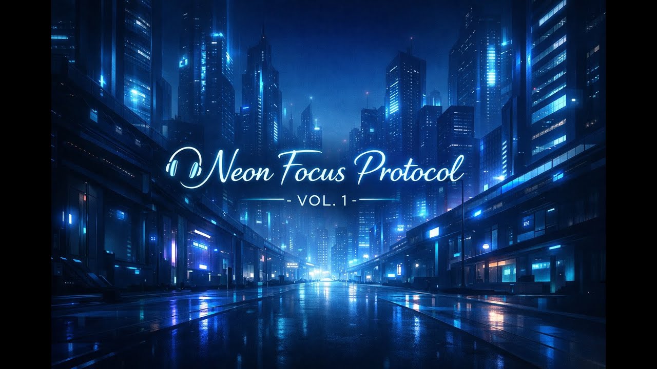 Neon Focus Protocol - Vol.1 - Stillness Circuit - Cyber Focus Lab