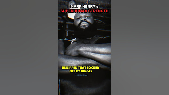 Mark Henry's Strength Is NOT Human #wwe #aew #shorts #viralvideo