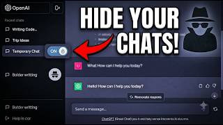 How to Use Temporary Chat in ChatGPT ( Incognito Mode )
