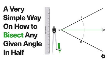 How to Bisect a Given Angle (Angle ABC)