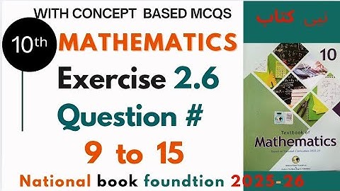 Class 10 Maths | Chapter 2 | Exercise 2.6 | Simultaneous Equations Word Problems| Q.no 9 to 15