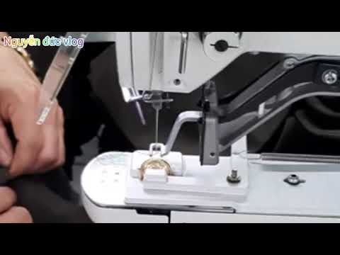 Video Cách làm ghá đính cúc nghiêng trên máy di bọ bằng nhựa... - youtube