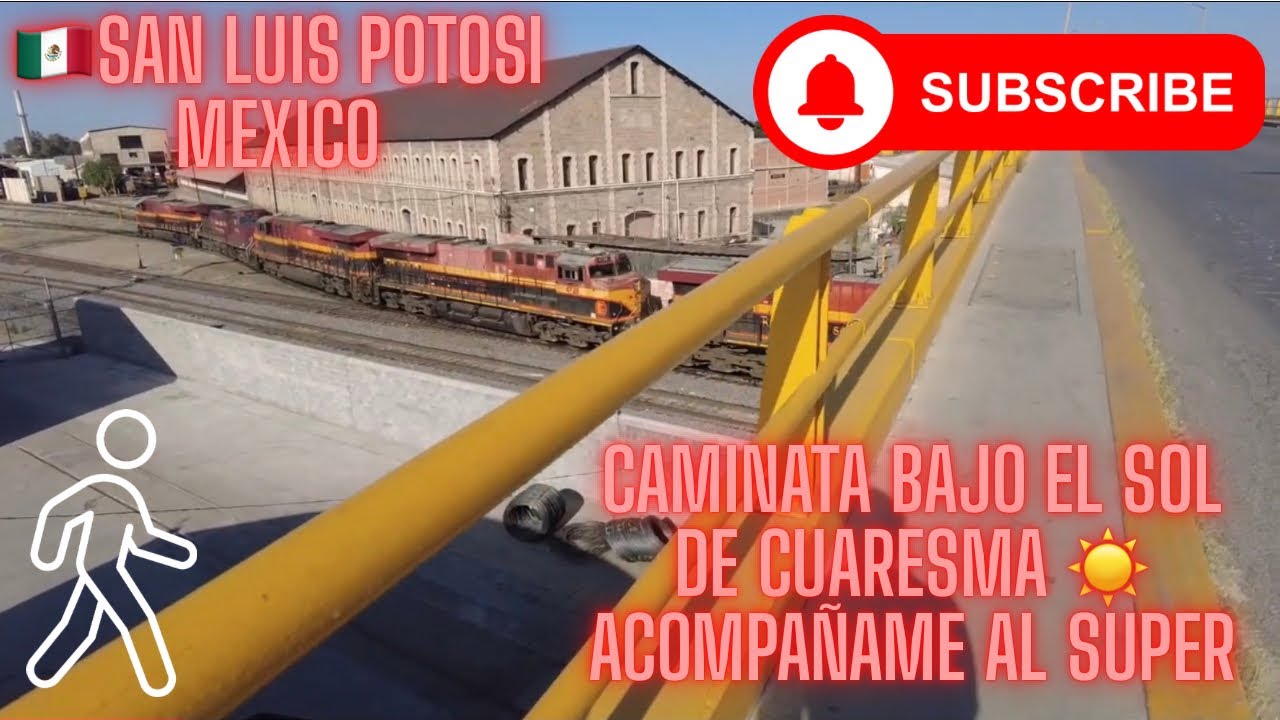 Caminata bajo el sol de Cuaresma ☀️ Recorriendo SLP a pie hasta Acceso Norte