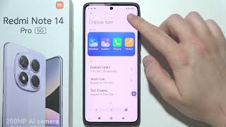 Redmi Note 14 Pro: DPI Settings Open screenshot 2