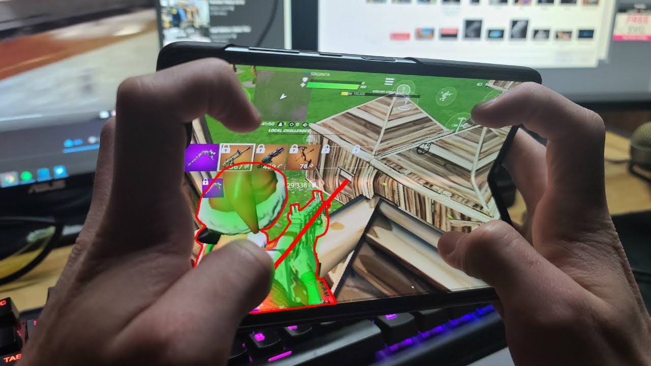 I Used AUTOFIRE on Fortnite Mobile... - YouTube