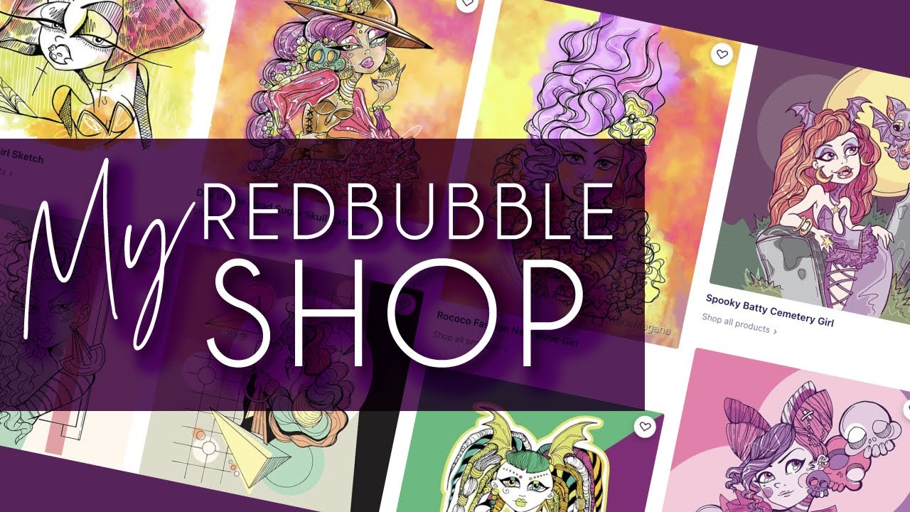 Window Shopping My RedBubble Shop YouTube