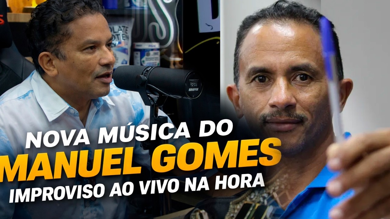 NOVA MÚSICA DO MANUEL GOMES — IMPROVISO AO VIVO NA HORA