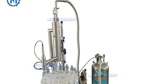 Liquid Nitrogen Dosing Machine: how to fill liquid nitrogen into bottles ( Nitrogen Dosing Machine )