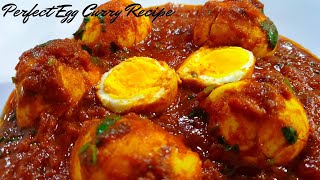 How To Make The Perfect Egg Curry || Egg Curry Recipe || Masala Egg Recipe.