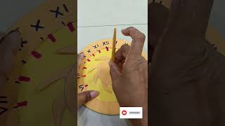 How to make Sundial with card board | paper crafts #diy #artandcraft