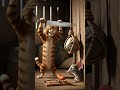 All in vain?!🐹💥🙀 The cat's genius plan almost worked... almost!