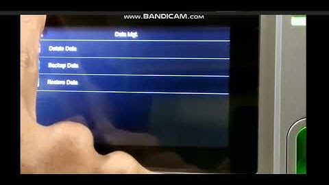 Reach Attendance data Max capacity Error