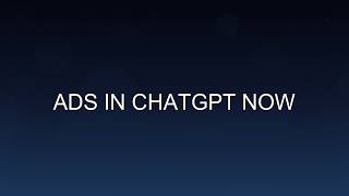 OpenAI Just Put Ads in ChatGPT - Here's What It Means for Everyone