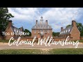 Colonial Williamsburg Tips & Tricks - First Landing State Park - Full Time RV Living