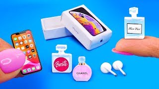 16 DIY BARBIE IDEAS + Iphone 11, AirPods and MORE DOLL CRAFTS