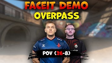 CS2 POV blameF (26-8) w/smooya vs FACEIT (overpass) - FACEIT DEMO