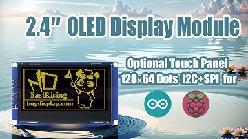 2.4 inch Yellow Arduino,Raspberry Pi OLED Display Module 128x64 SPI I2C