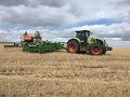 CLAAS AXION 940 & AMAZONE DMC 9000-2. Иркутская область. Посев зерновых и рапса.