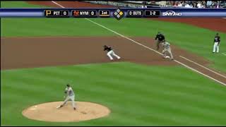 PIT@NYM: Jose Reyes steals his eighth base of 2009