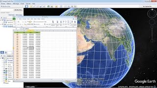 Importing Excel data to Google Earth Pro
