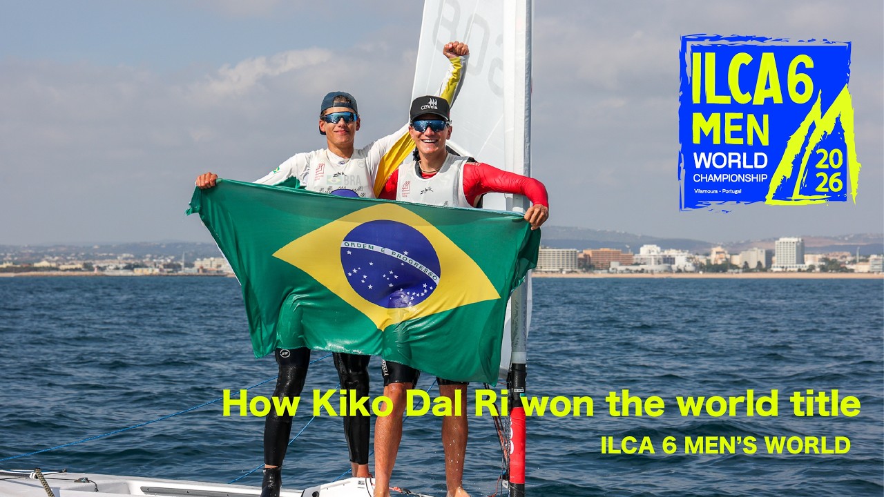 ⁣Francisco Dal Ri Wins the 2026 ILCA 6 Men’s World Championship