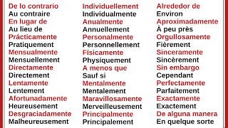 45 Adverbes très Utiles en Espagnol - Vocabulaire de base | Apprendre l'Espagnol Rapidement screenshot 4
