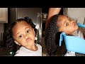 London&#39;s Wash Day! | VERY EASY TODDLER HAIRSTYLE