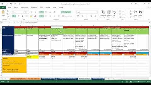 Part 6 | Workday Data Gathering Workbook - Multiple Positions