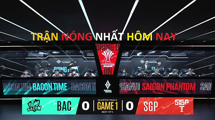 BO5 : BAC VS SGP | VÒNG QUARTER FINALS- AIC 2024 | NGÀY 20/12