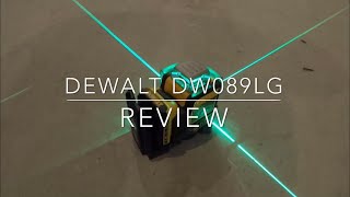 DeWalt DW089LG 360 Degree Green Laser Review