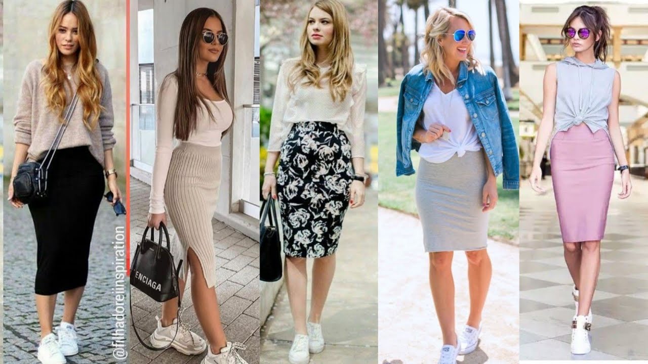 16 Looks con falda y converse para días casuales