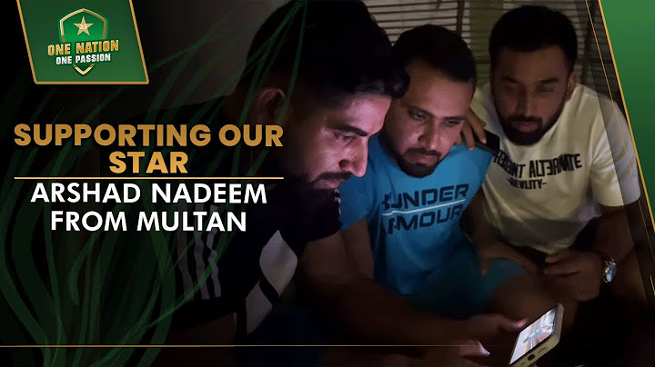 Supporting Our Star, Arshad Nadeem, From Multan 🌟 | PCB | MA2L