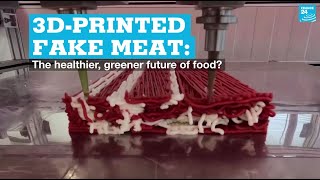 3D-printed fake meat: The healthier, greener future of food?