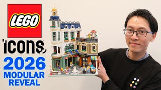 See the reveal of LEGO Icons Modular Building 11371 Shopping Street with Hoàng Huy Đặng!