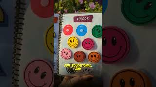 Busy Book for Toddlers | Screen-Free Learning Activity | Fine Motor Skills Development