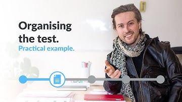 Organising the test - Guerrilla usability testing, practical example