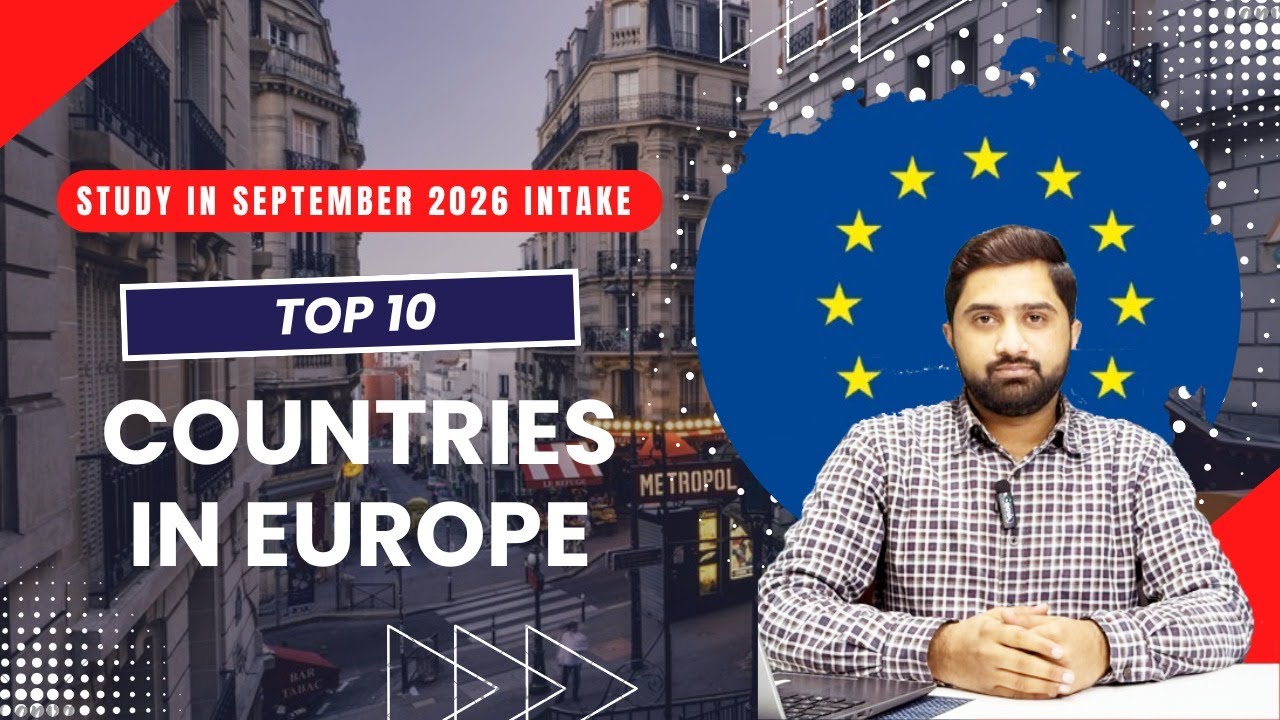 Top 10 Countries to Study in Europe 🌍[September 2026 Intake] - YouTube