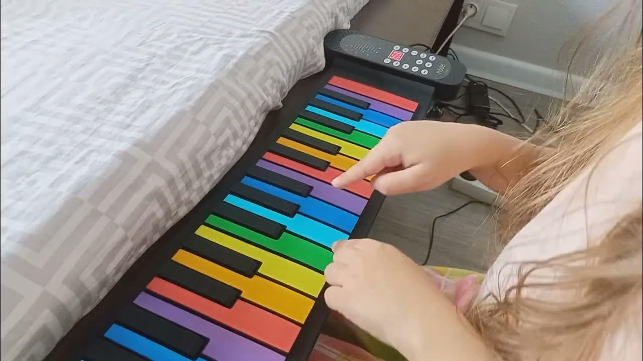 Калинка на детском пианино - YouTube
