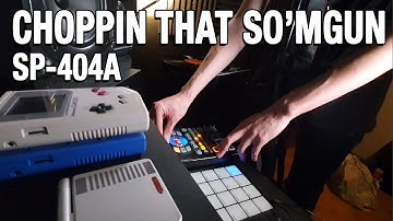 How to chop samples on SP-404A