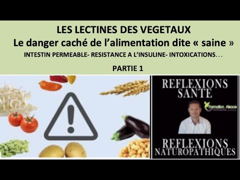 LECTINES: Poisons ignorés de l&rsquo;alimentation végétal