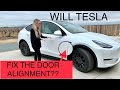 2021 Tesla Model Y - Fixing the Door Gaps