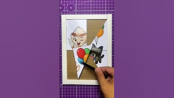 🩷Magic Puzzle Reveal 🧩✨#art #minicombo #diy #comboes #paperart #puzzle #paper