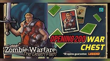 Zombie Warfare: The Death Path Opening-200xWarChest [EarlyAccess:Version]