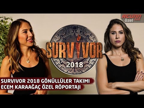 Survivor 2018 | Gönüllüler Takımı | Ecem Karaağaç Özel Röportajı