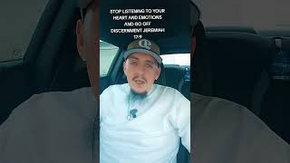 STOP LISTENING TO YOUR HEART AND EMOTIONS AND GO OFF DISCERNMENT JEREMIAH 17:9 #jesus #faith