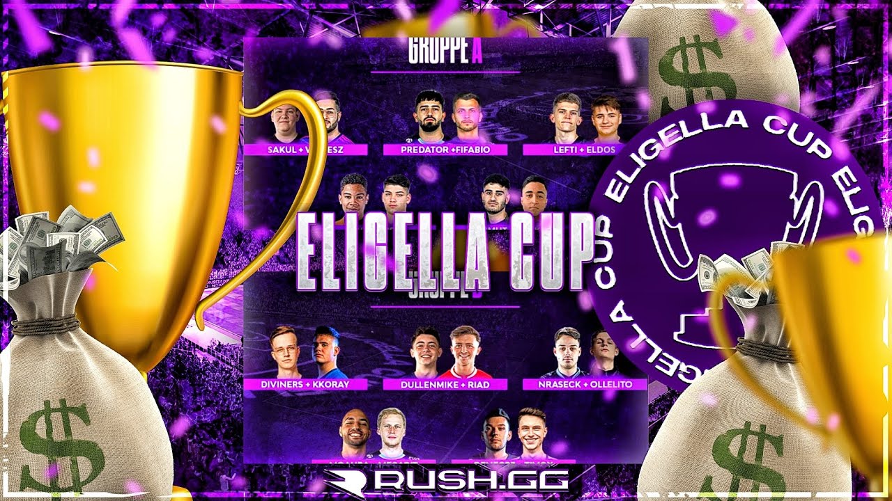 FIFA 22: DER ERSTE 2VS2 KOOP ELIGELLA CUP UM 2000€ MIT ESPORTLERN????