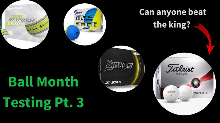 Can Srixon or Taylormade take down the king of golf balls? | Ball Month Pt 3.